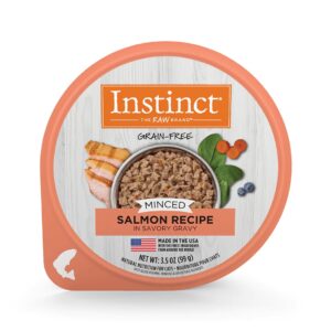 Alimento Instinct Original Minced Cups Para Gato Sabor Salmón