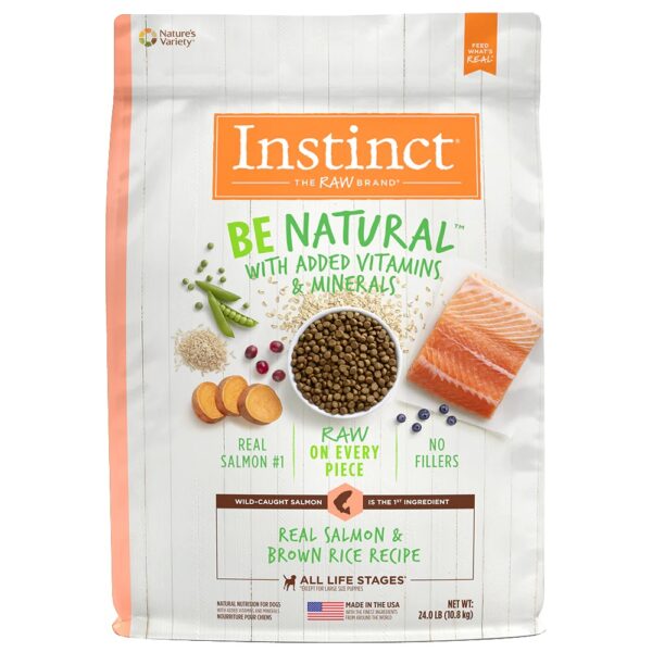 Instinct Be Natural Salmón Para Perros 24 lb