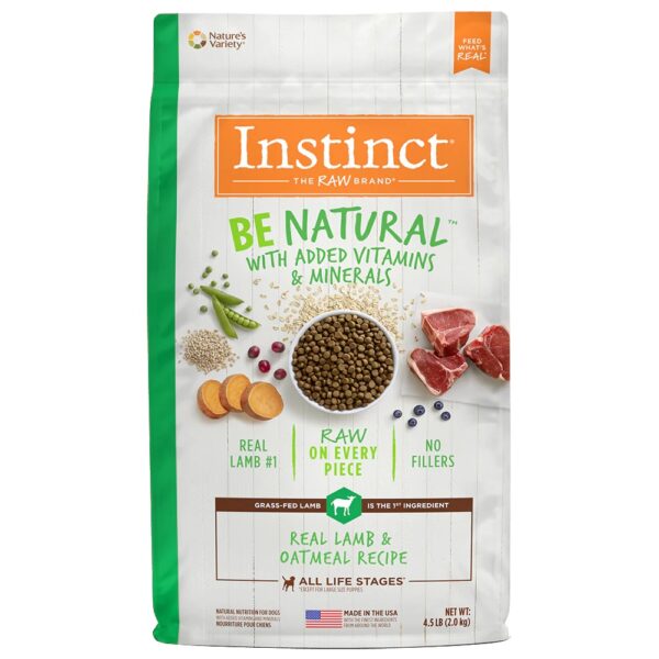 Instinct Be Natural Cordero Para Perros 4.5 lb