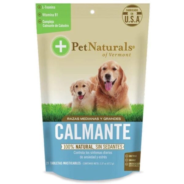 Calmantes para Perros Medianos y Grandes Pet Naturals