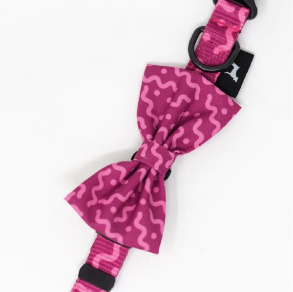 Collar Con Moño Para Perro Jack Pet Style Color Rosa