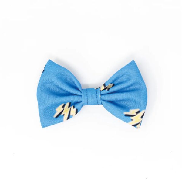 Collar Con Moño Para Perro Jack Pet Style Color Azul
