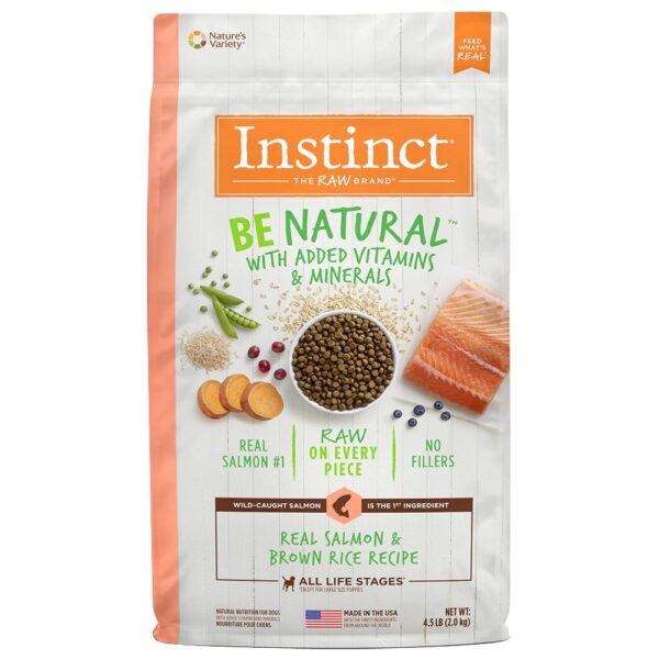 Instinct Be Natural Salmón Para Perros 4.5 lb