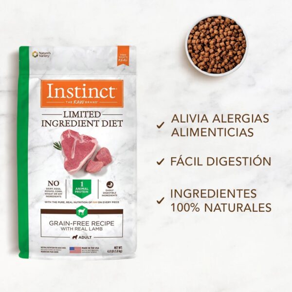 Instinct LID Cordero - Para Perros (4 lb) - Image 6