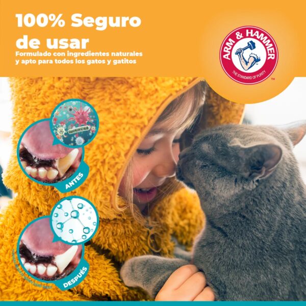 Kit Pasta Dental con Cepillo para Gato, Elimina Sarro y Mal Aliento - Image 5