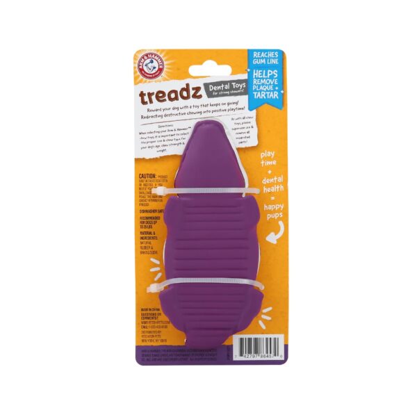 Arm & Hammer Juguete para Perro Mini Cocodrilo, Limpia Dientes y Reduce Sarro, Ultra resistente, 1pz - Image 2