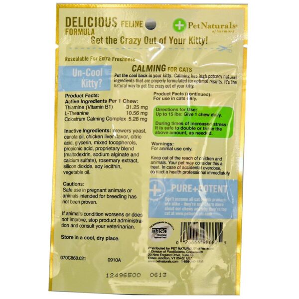 Calmantes para Gatos Pet Naturals - Image 2